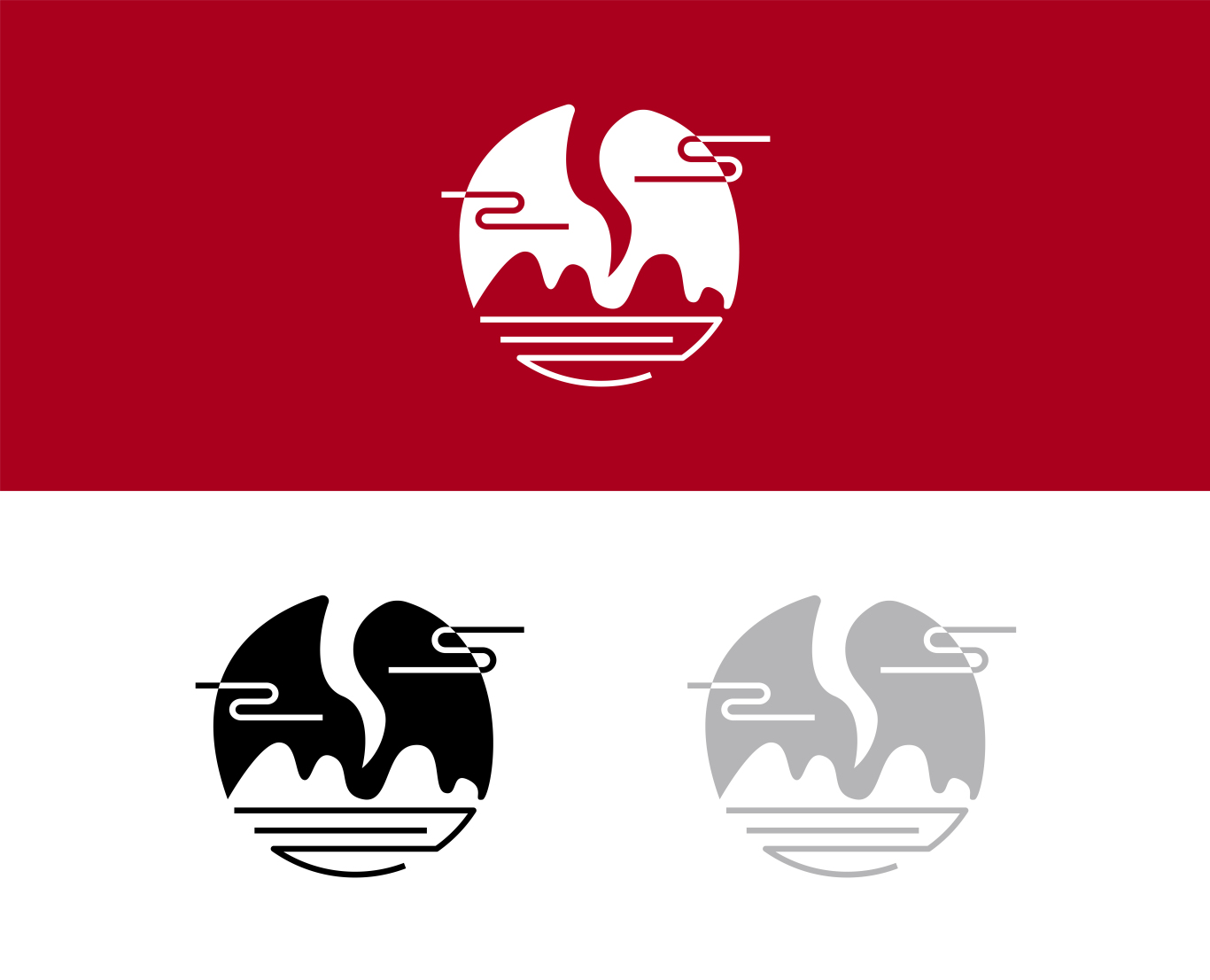 刘夏李餐饮品牌logo设计图1