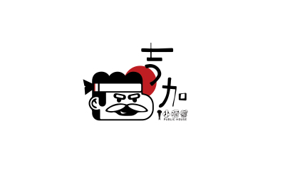 吉加小酒馆logo设计
