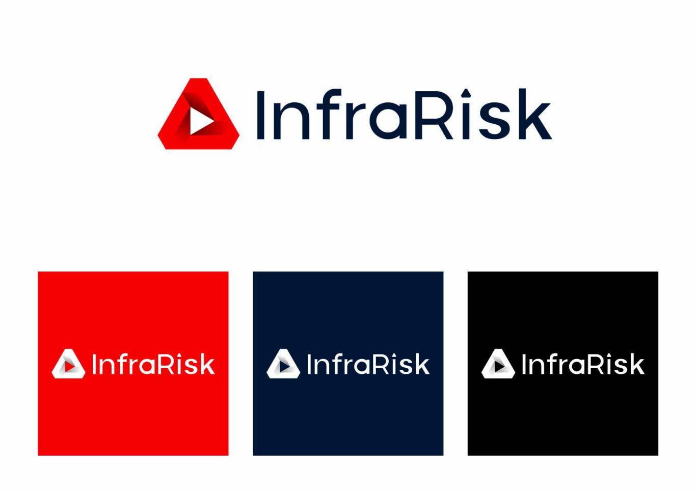 InfraRisk logo设计图4