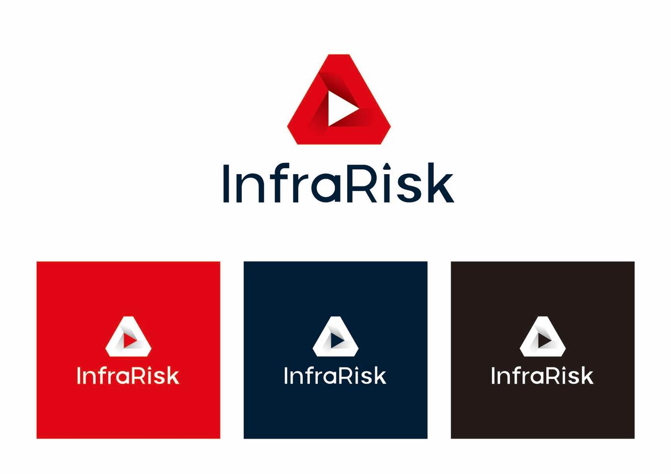 InfraRisk logo设计图3