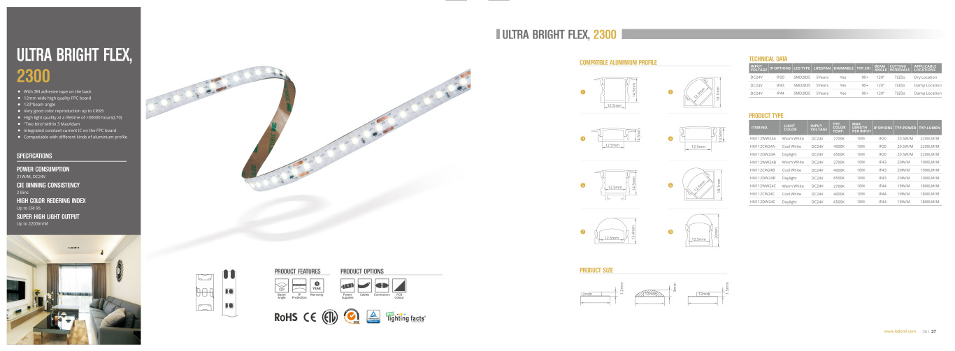 LED灯带目录设计图16