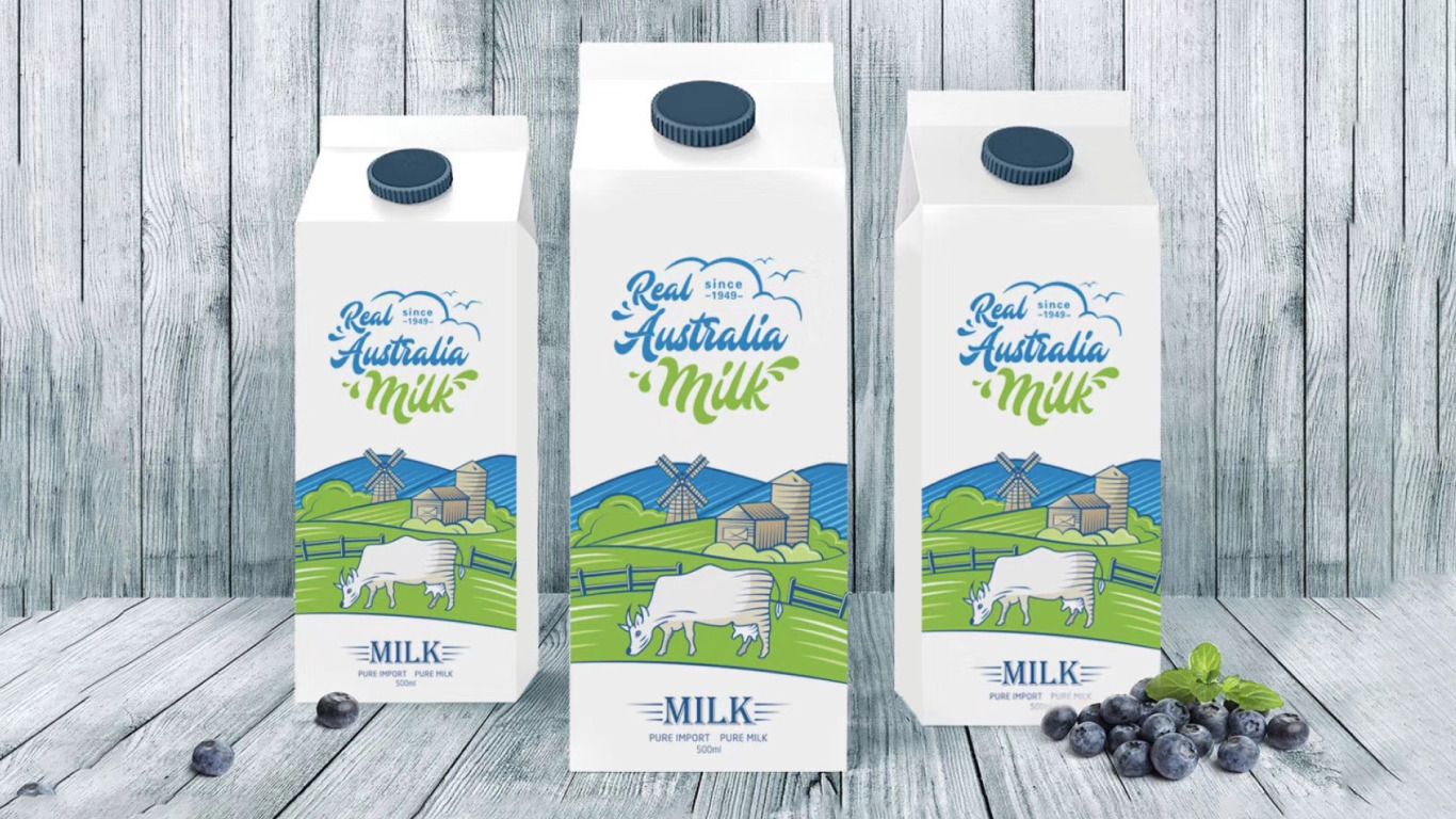 大澳牛奶包装设计图5