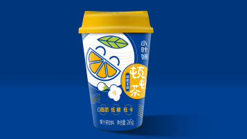 小叶妍顿顿茶饮料类包装设计