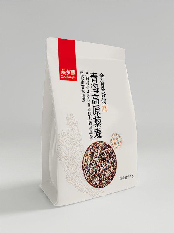藏香藜藜麦品牌包装设计图0