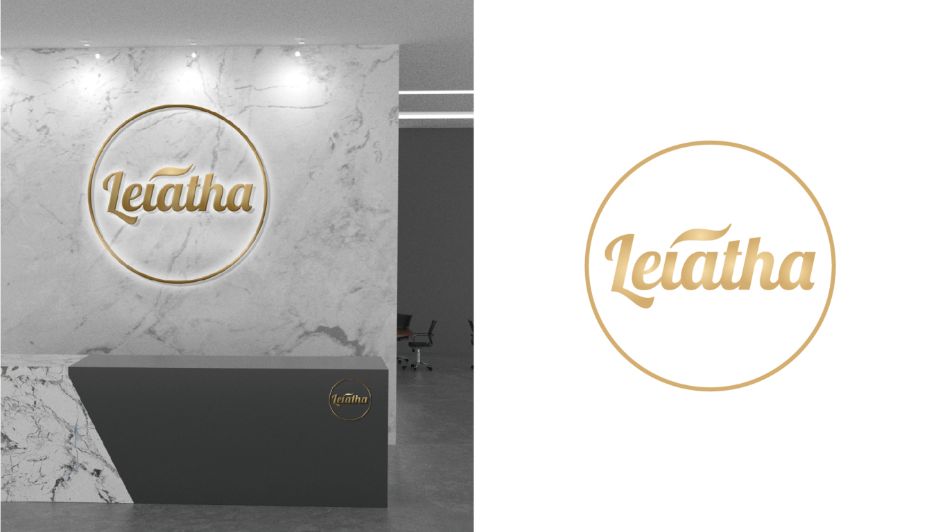 爱厦LEIATHA品牌logo设计方案图8