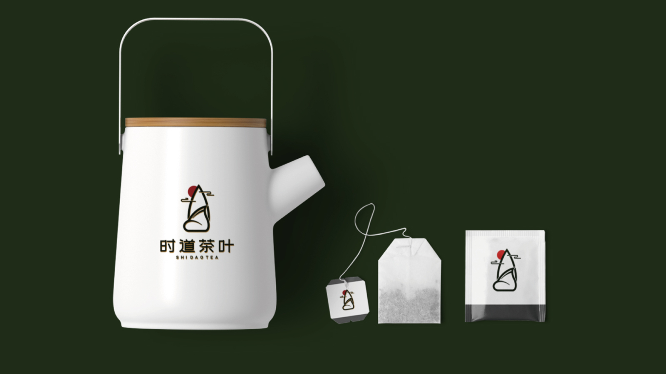  时道茶叶品牌LOGO设计图2