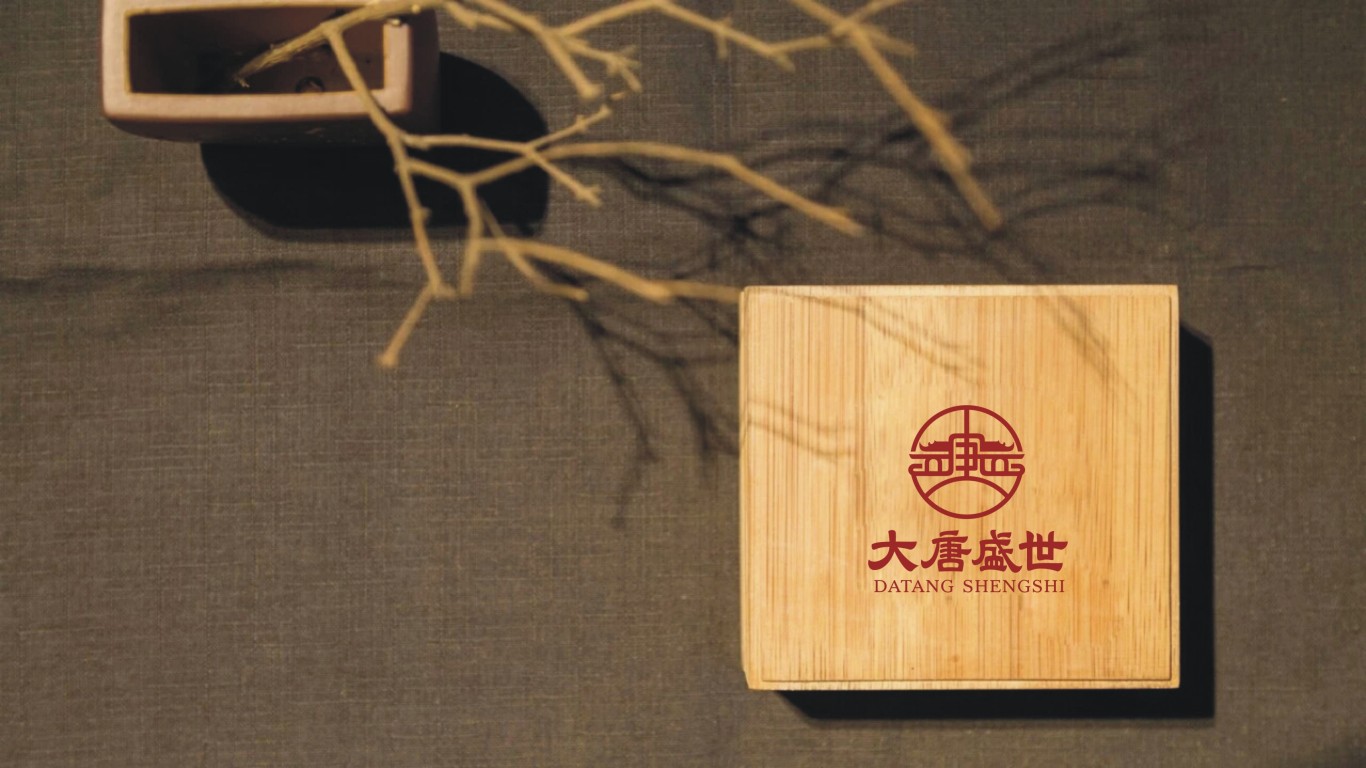 大唐盛世酒店类logo设计中标图7