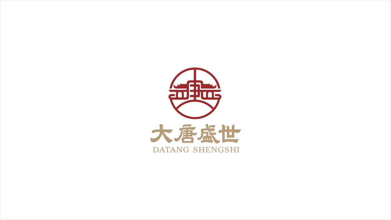 大唐盛世酒店類logo設計中標圖0