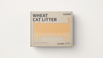 尤金Eugene猫砂包装延展设计