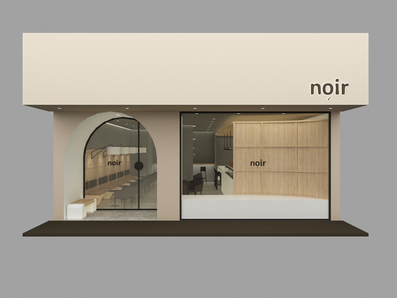 noir咖啡店空间设计图0