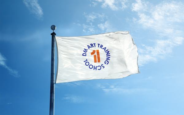 大美藝術培訓機構logo設計