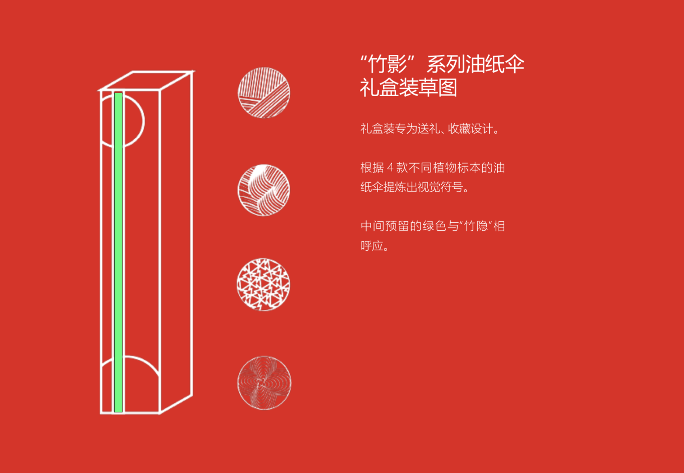 畢六福logo設計+竹隱油紙傘包裝設計圖6