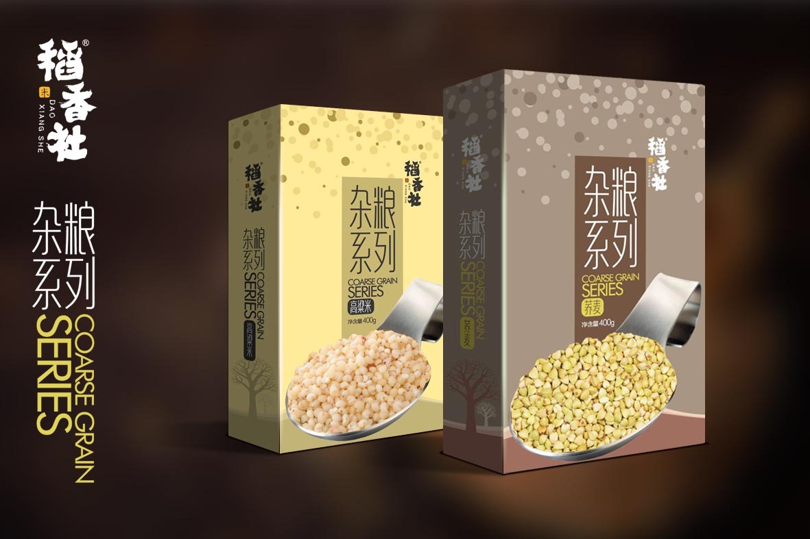 五常市順澤米業有限公司 稻香社 品牌包裝設計圖0