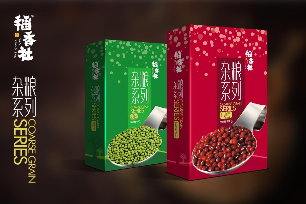 五常市顺泽米业有限公司 稻香社 品牌包装设计图2