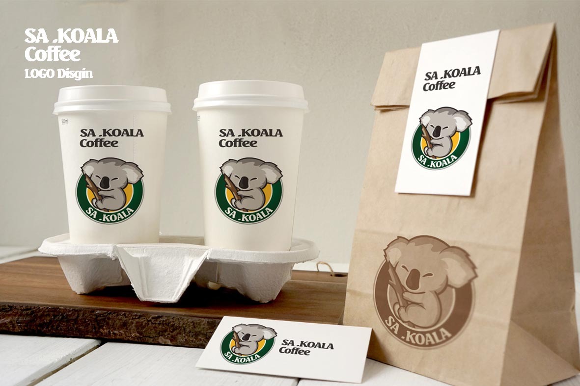 SA.KOALA咖啡 LOGO设计图4
