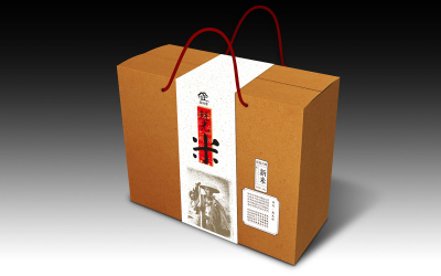新瀉大米禮盒包裝設計
