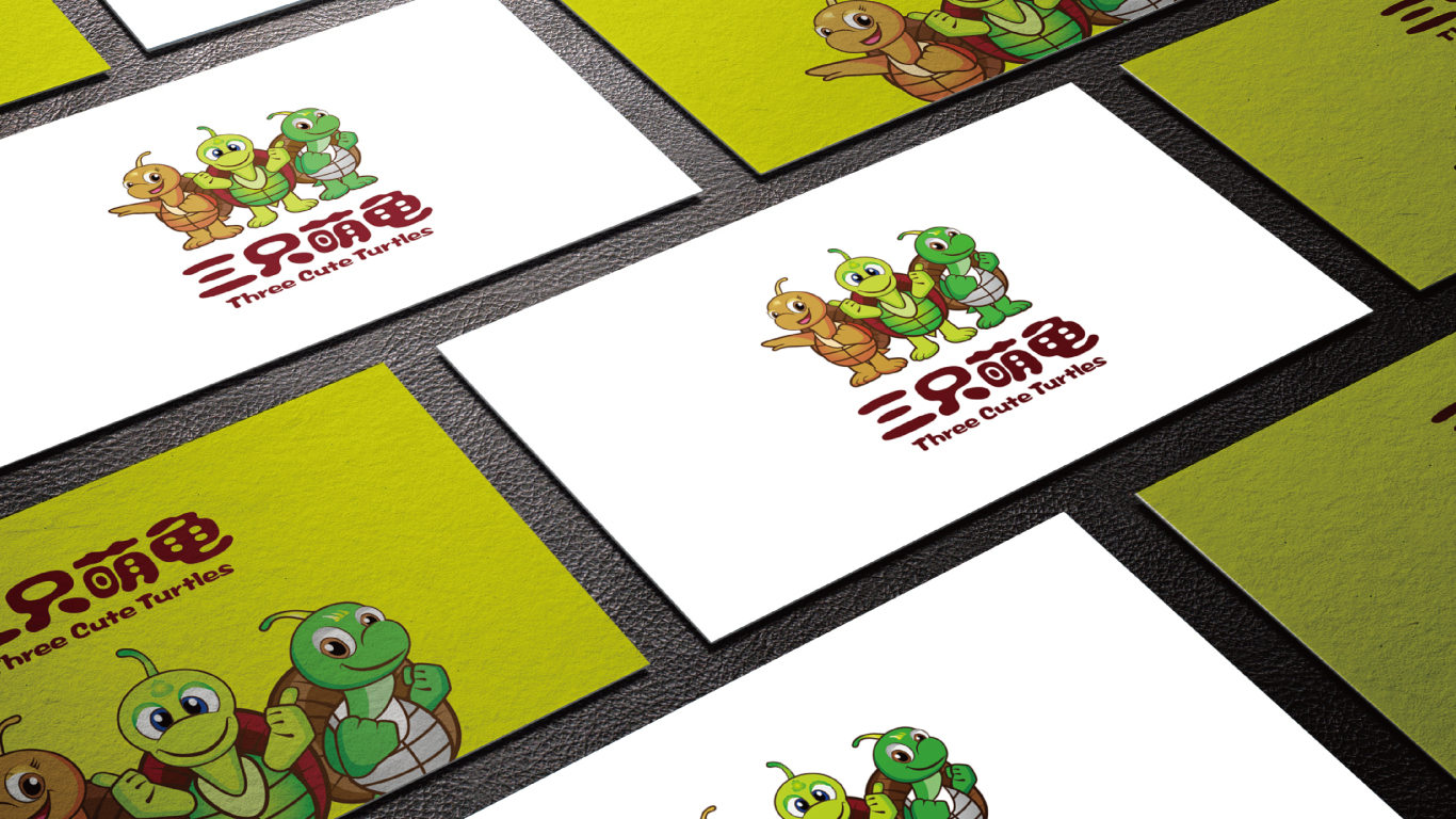 三只萌龟食品品牌LOGO设计中标图9