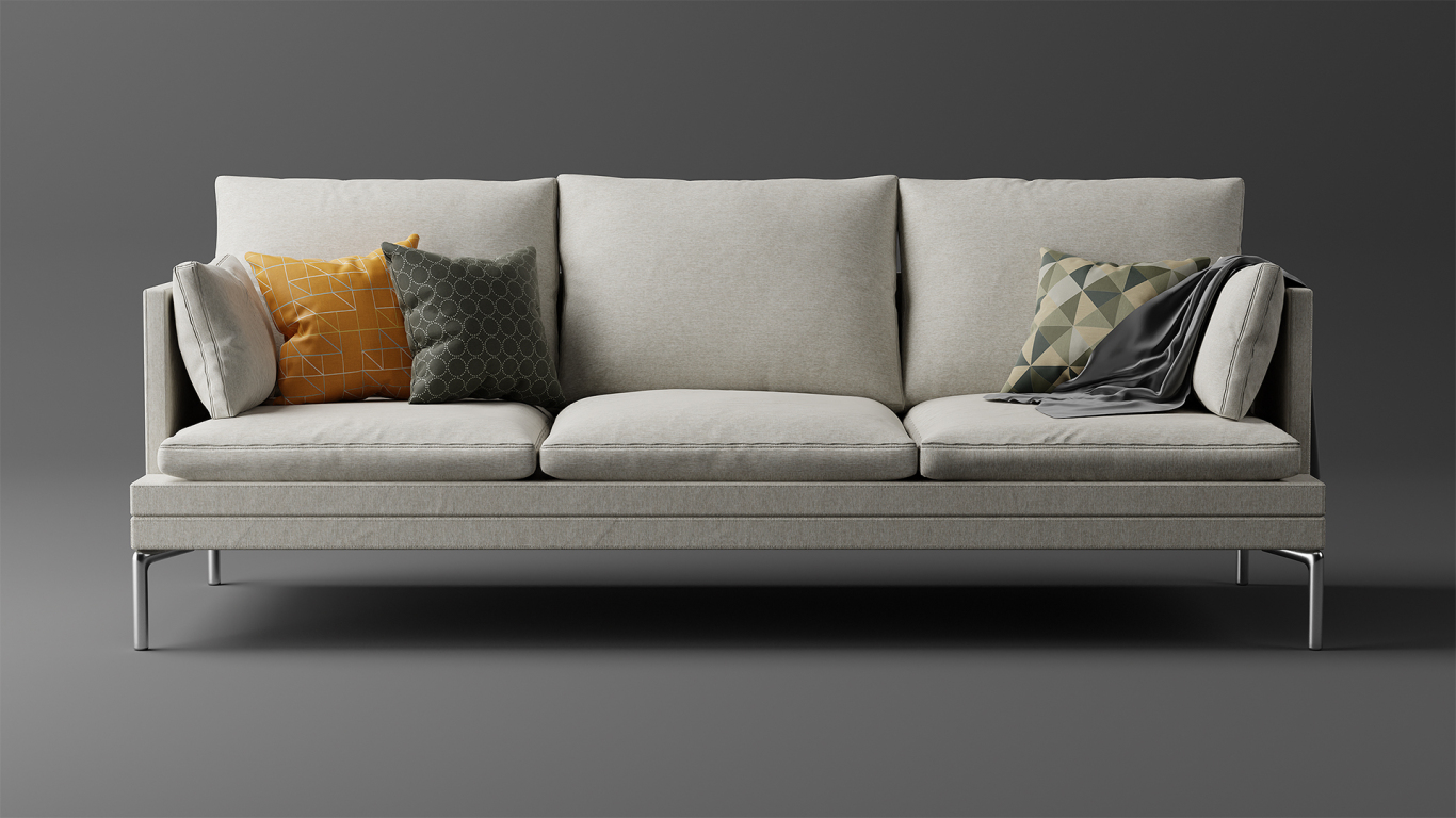 家具沙发产品建模效果图图0