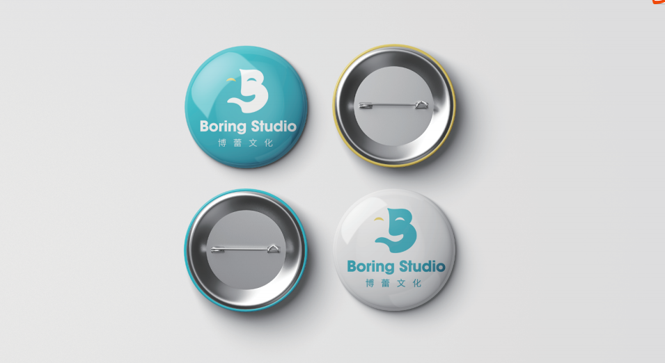 Boring Studio  博蕾文化娱乐传媒公司LOGO设计中标图3