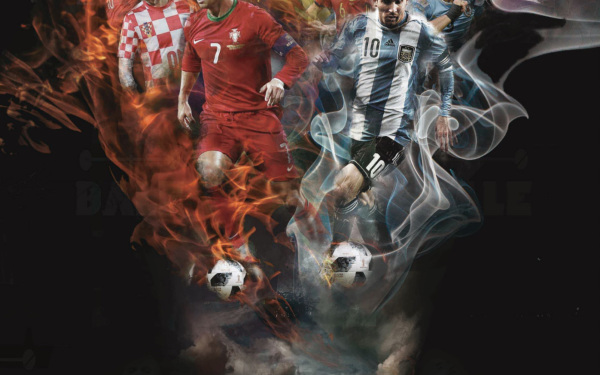 摆渡人清吧——世界杯宣传海报