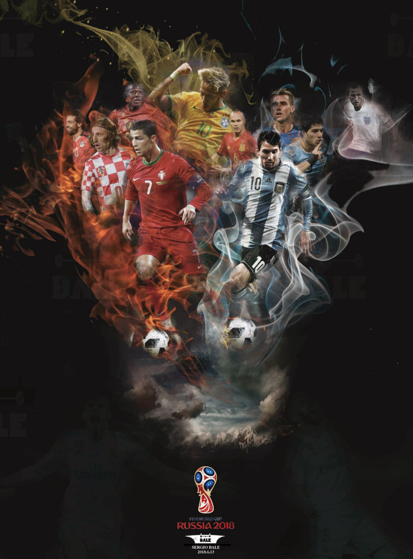 摆渡人清吧——世界杯宣传海报图0