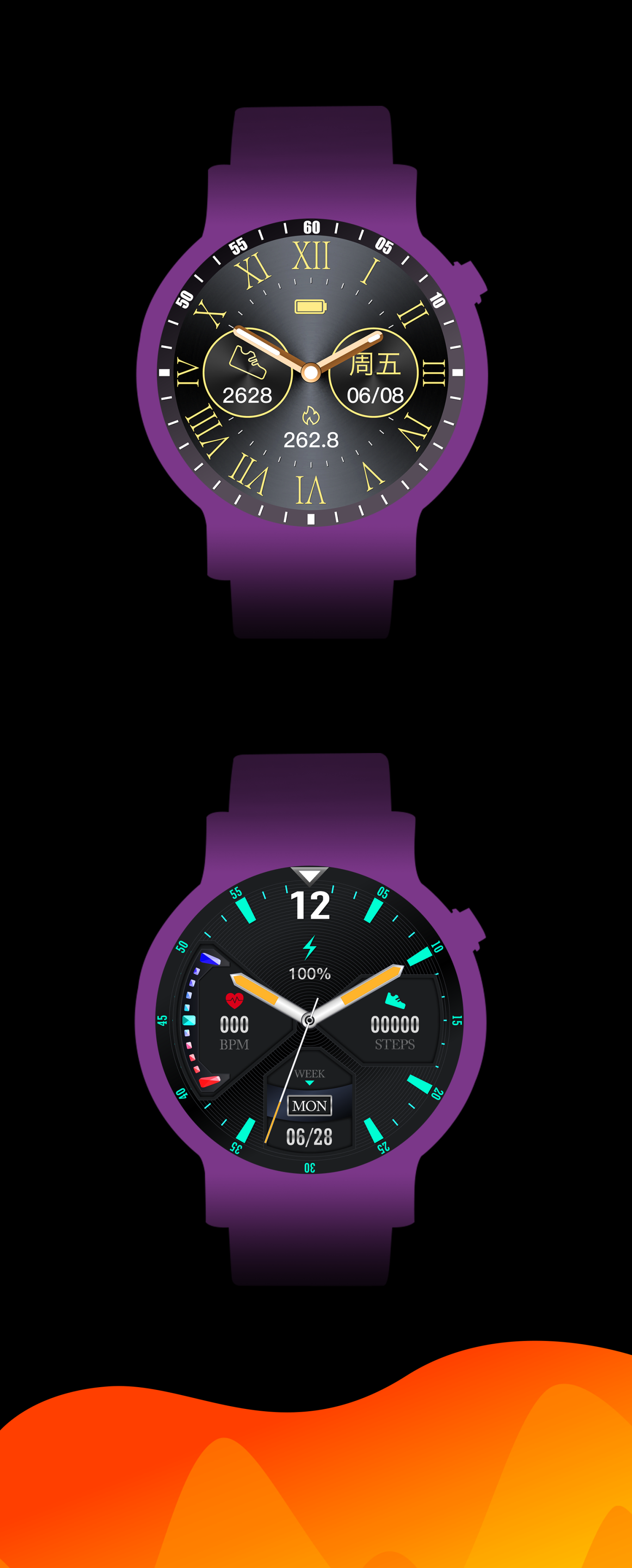 智能手表watch表盘设计图5