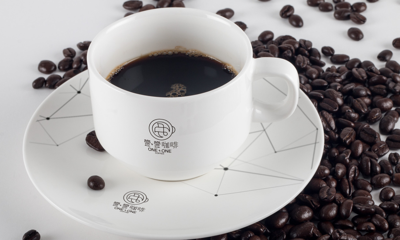 壹+壹咖啡logo設計圖3