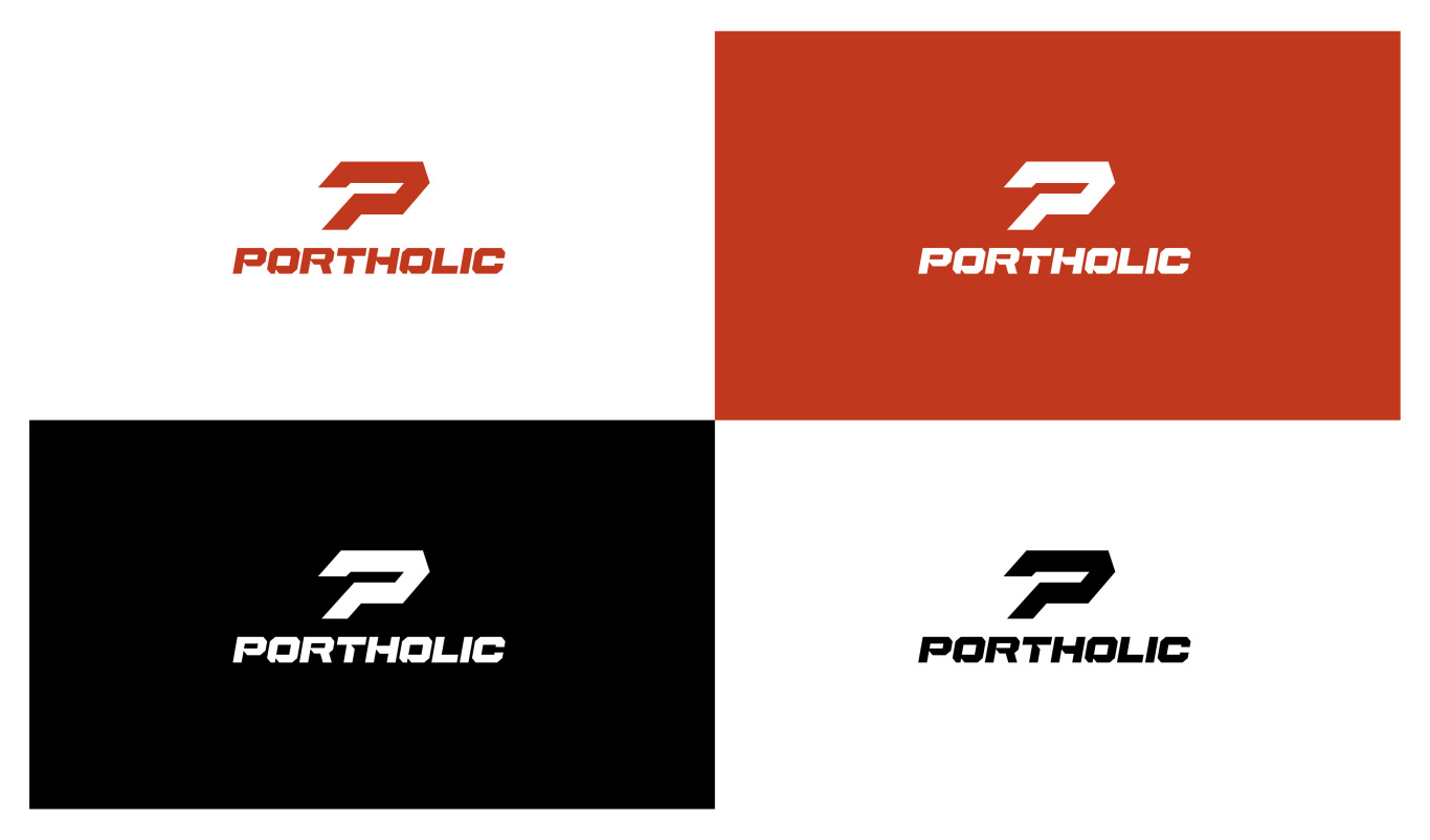 PORTHOLIC运动品牌logo设计图3