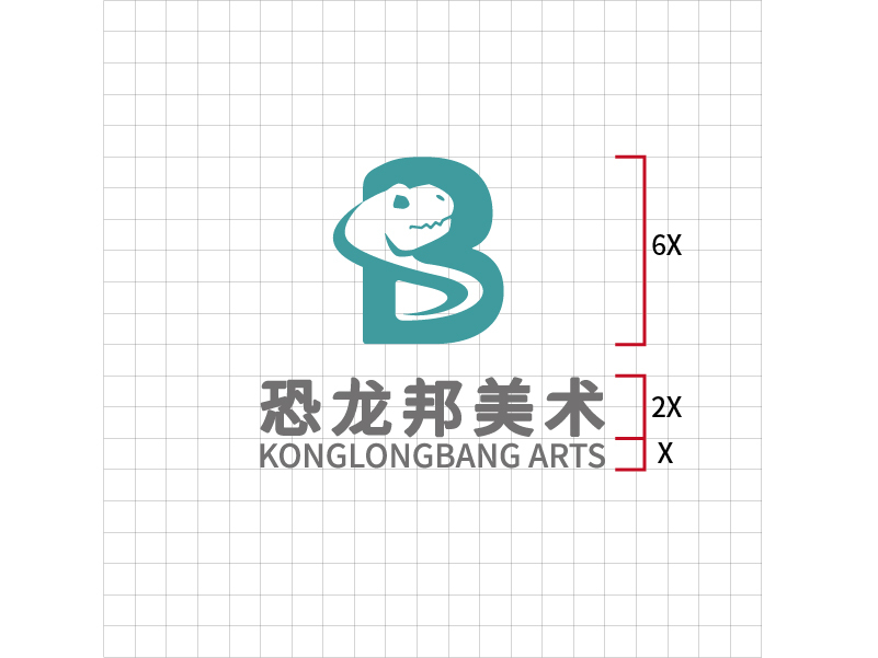 恐龍邦教育品牌logo設計圖0