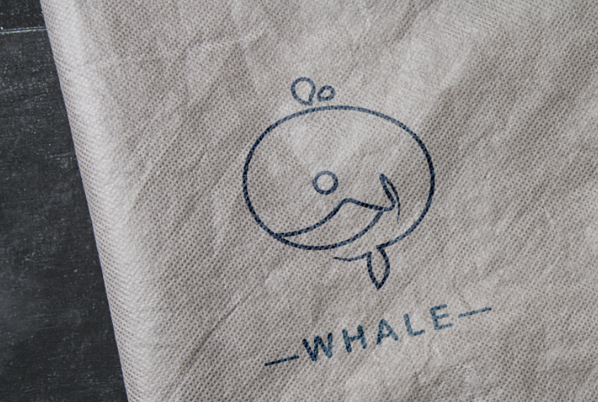 一笔画海鱼logo设计图3