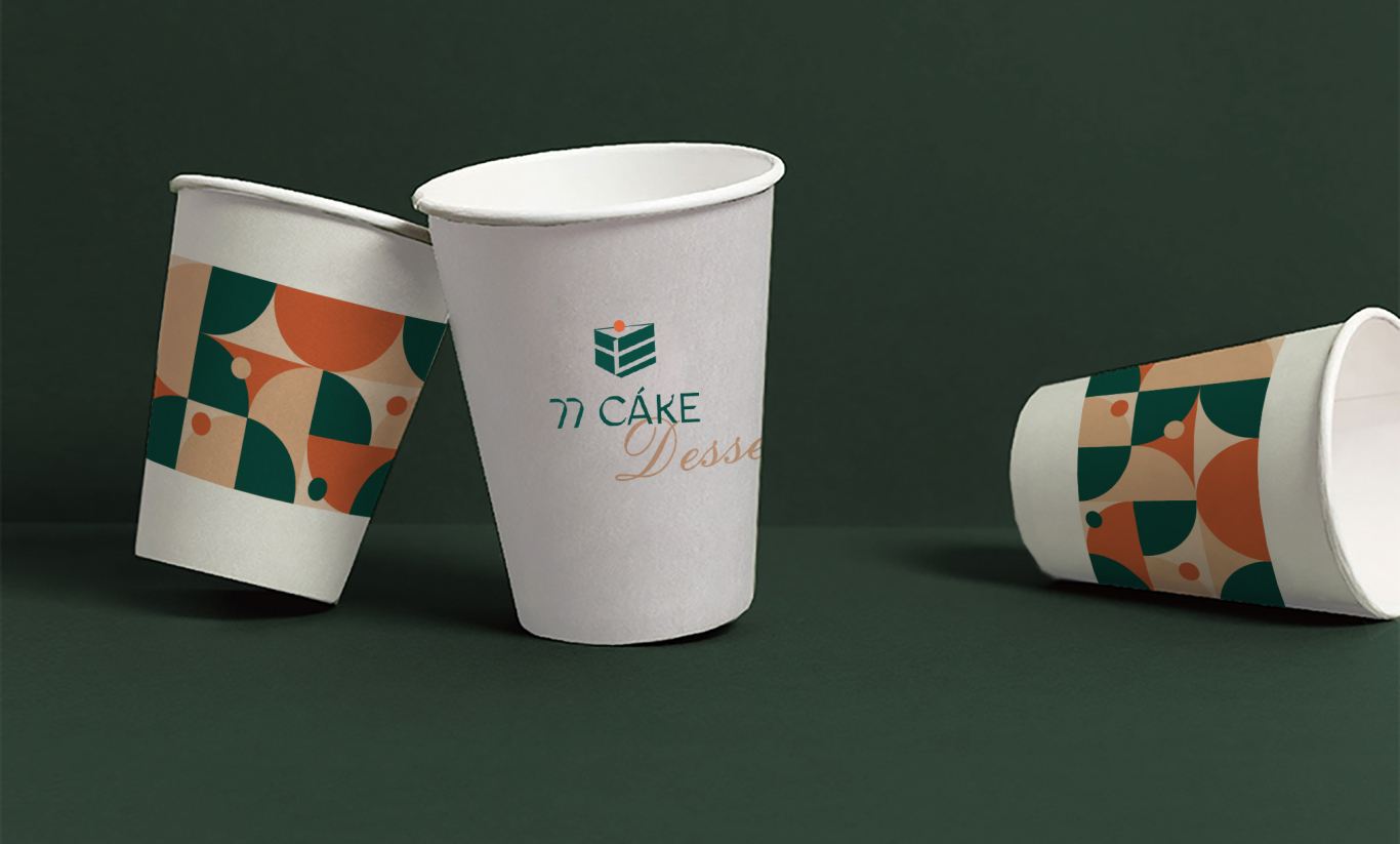 《77 CAKE》品牌形象设计图5