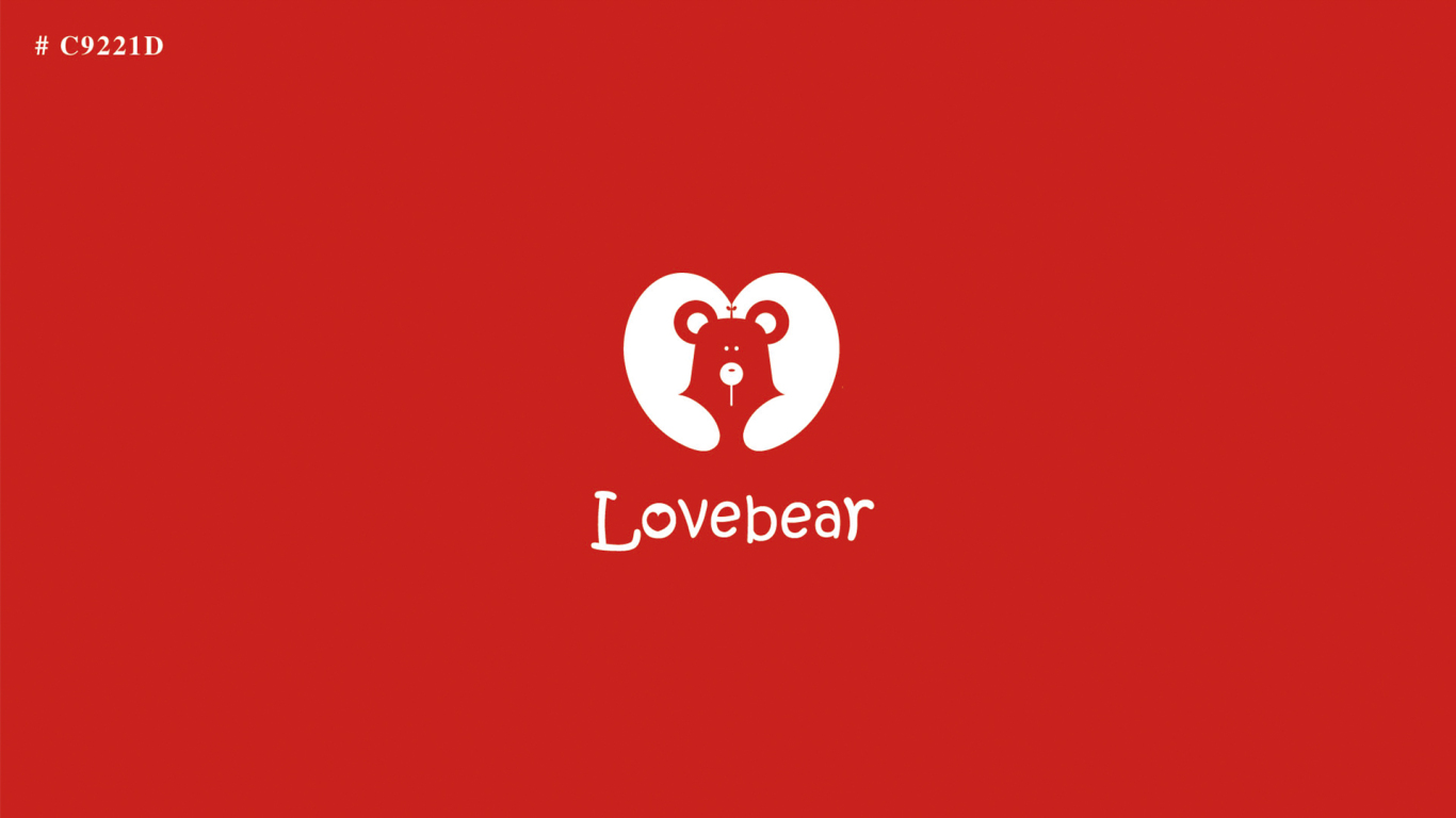 lovebear食品标志LOGO设计图1