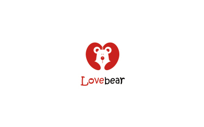 lovebear食品标志LOGO设计