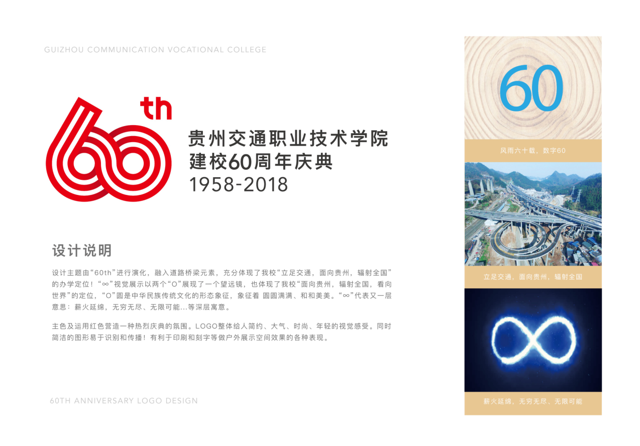 贵州交通职业技术学院建校60周年纪念logo图3