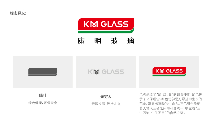 康明玻璃家用玻璃制作商LOGO设计中标图2