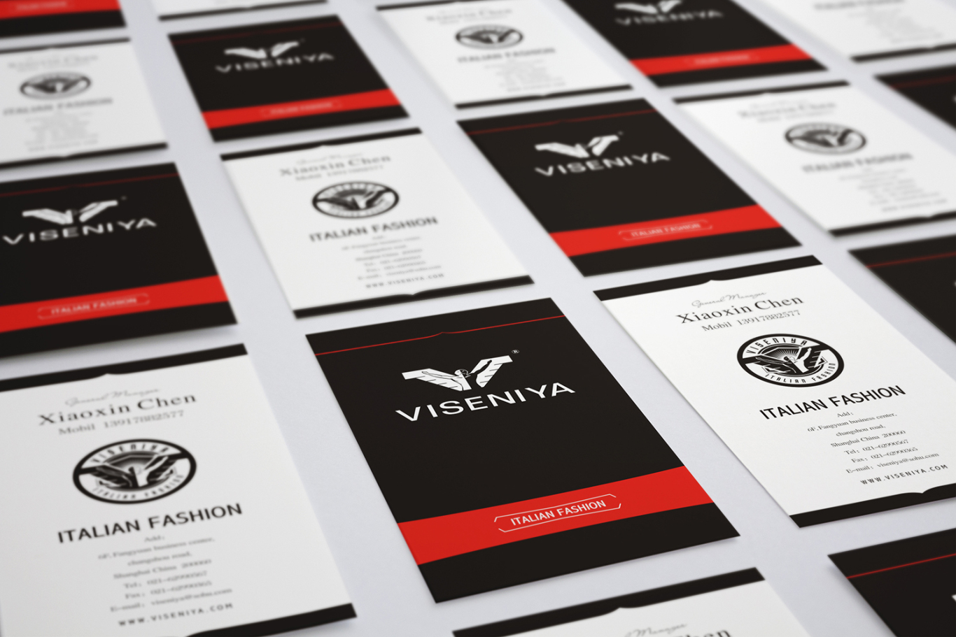 维舍尼亚-服装品牌形象vi设计图0