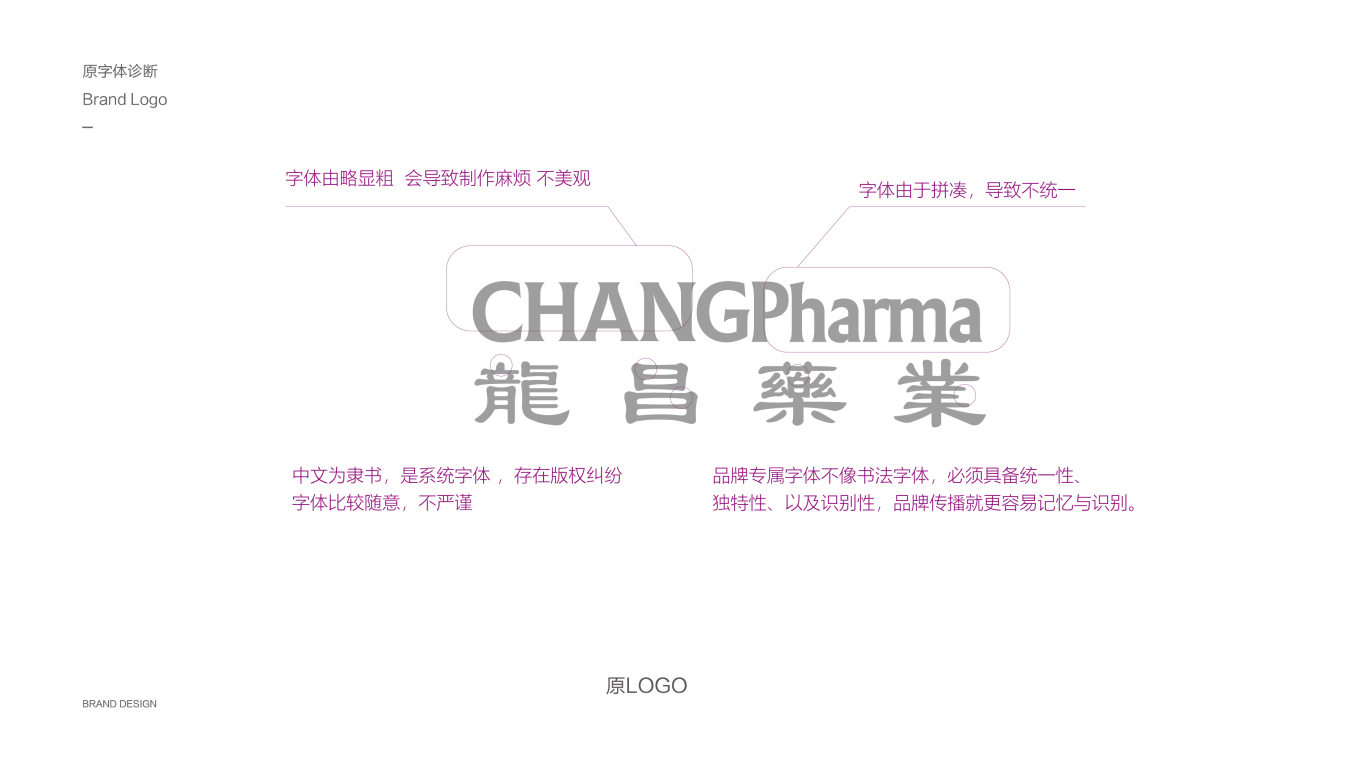 龍昌藥業醫療品牌LOGO設計中標圖0
