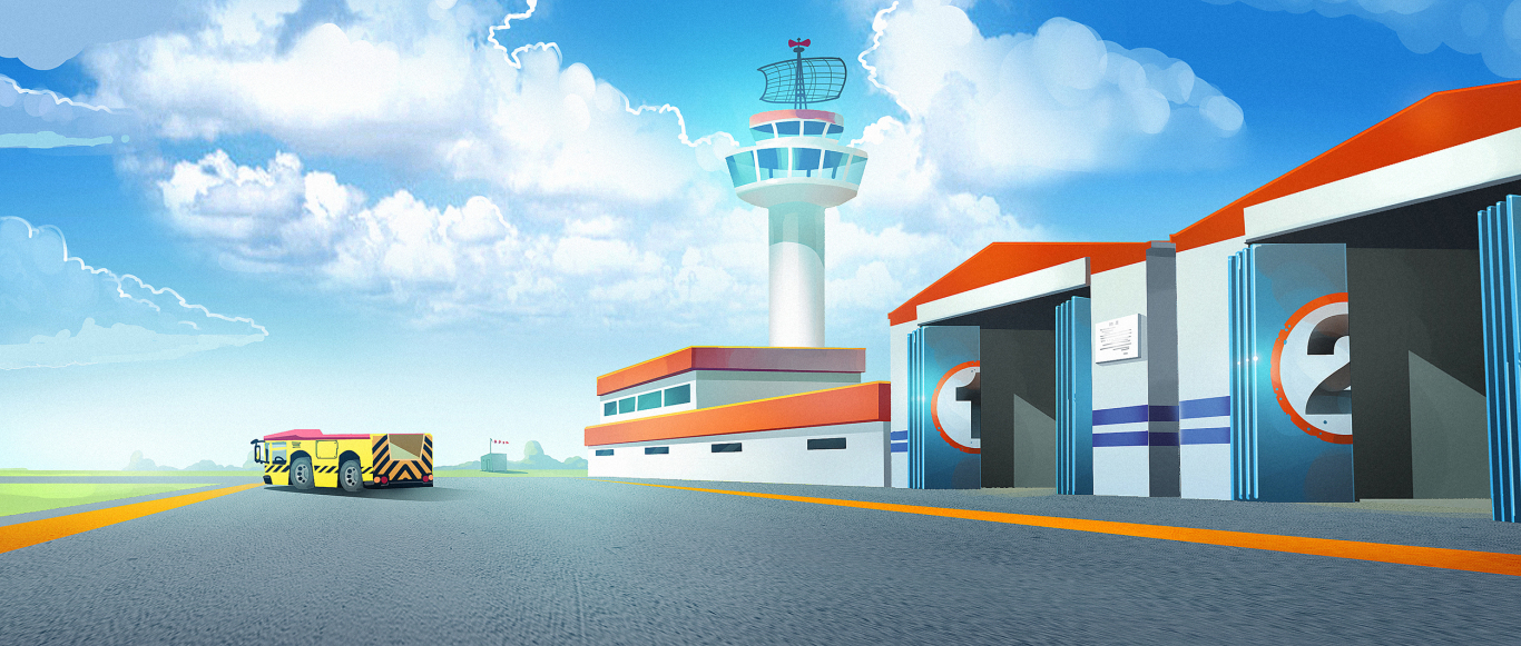 云南弥勒民用航空机场动画项目设定图集图11