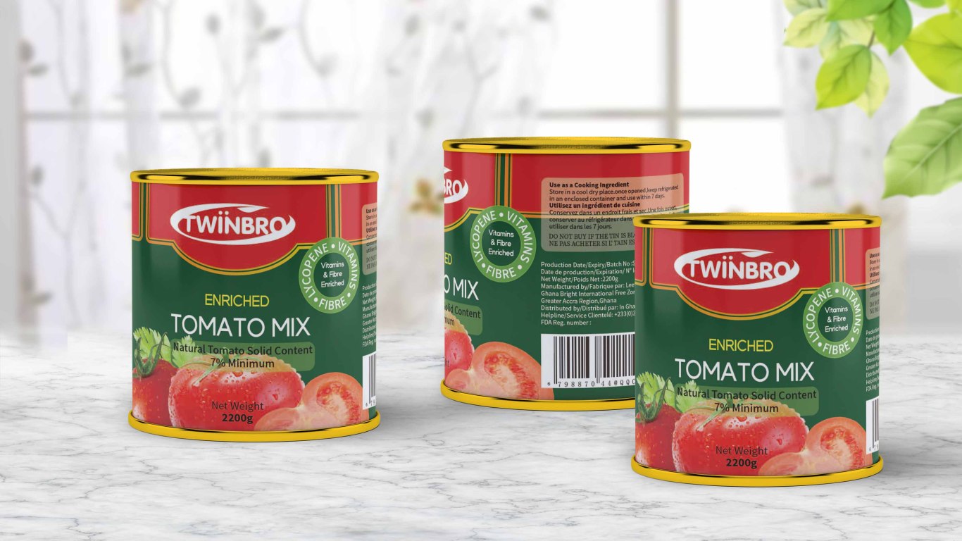 TWINBRO番茄食品包装设计中标图2