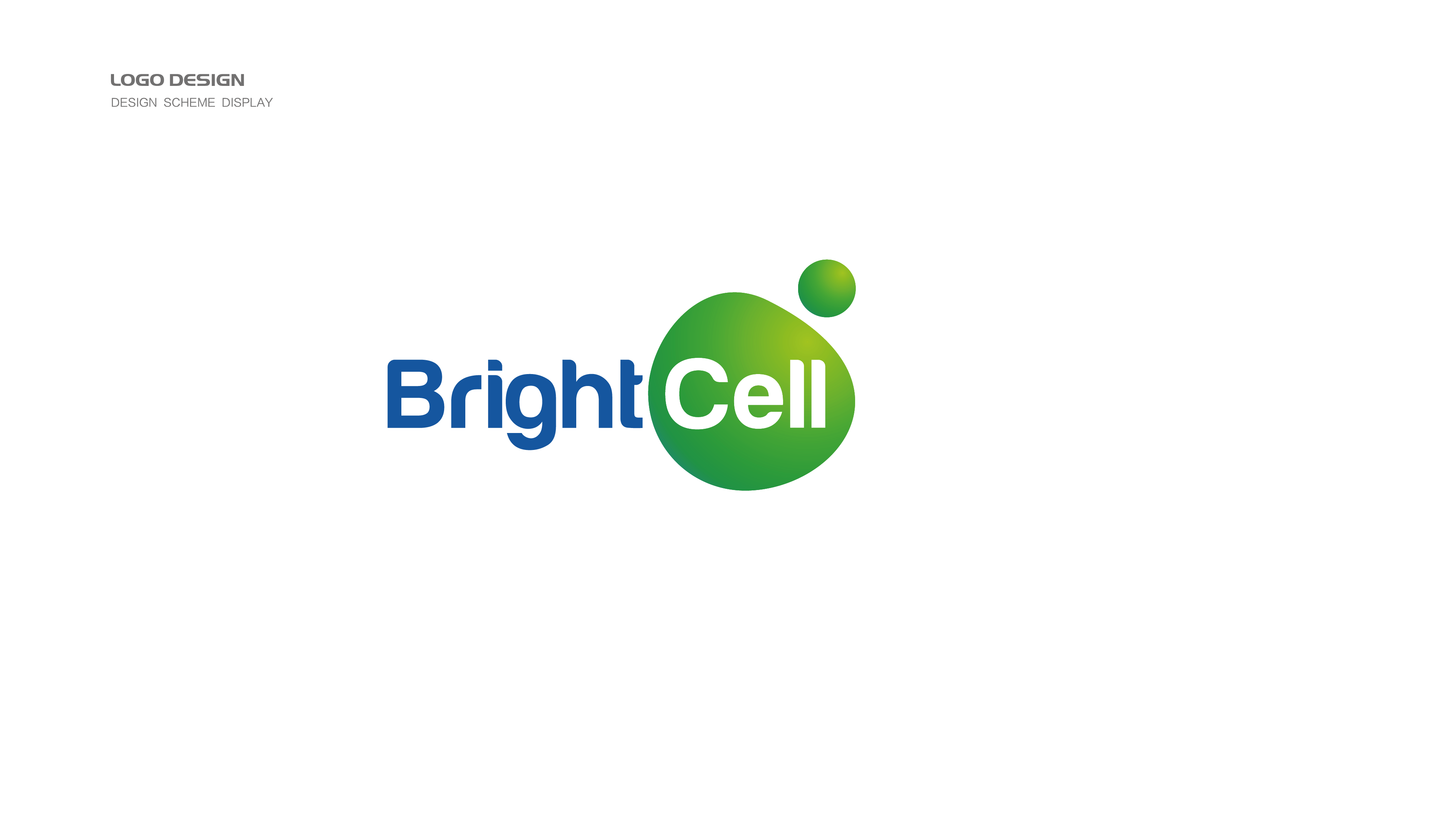 Bright Cell生物科技類LOGO設計