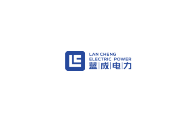 蓝成电力| 电力集团品牌logo设计
