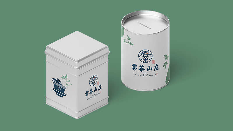 茶文化VI品牌设计-雾茶山庄图16