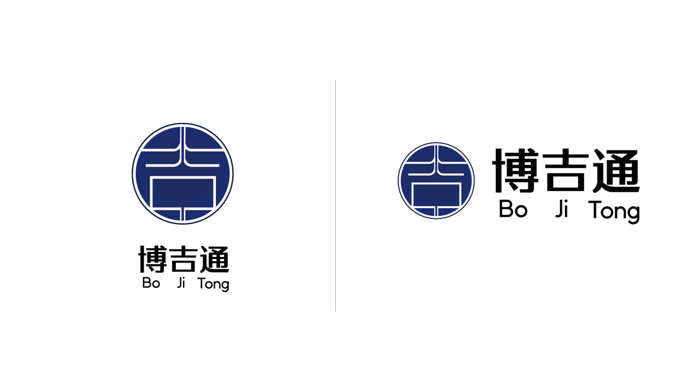 博吉通电线加工logo设计图2