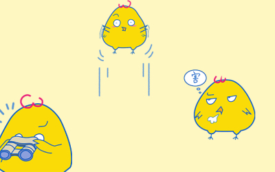 肥肥小黃雞-微信動態表情包