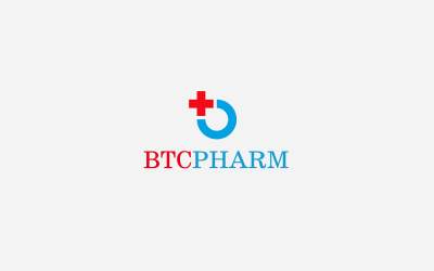 btc醫療品牌logo設計