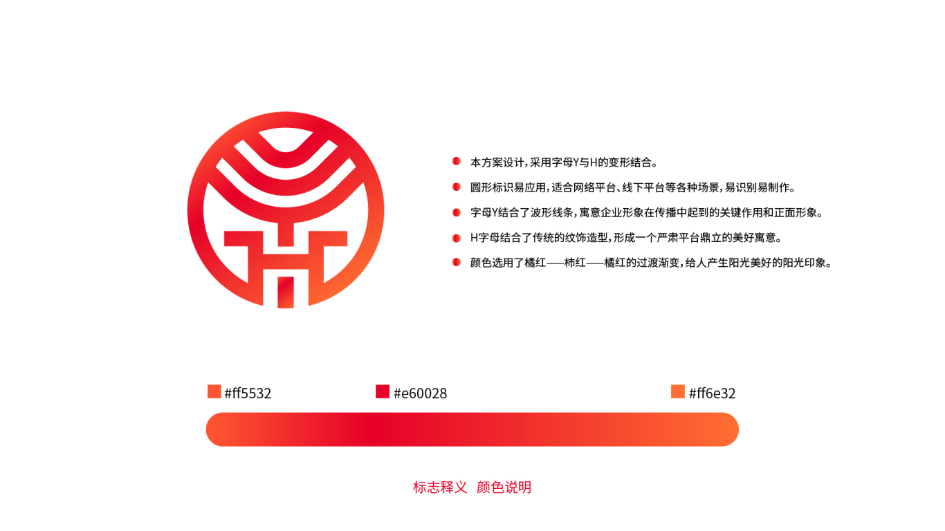 耀华实业政府采购供应平台LOGO设计中标图1