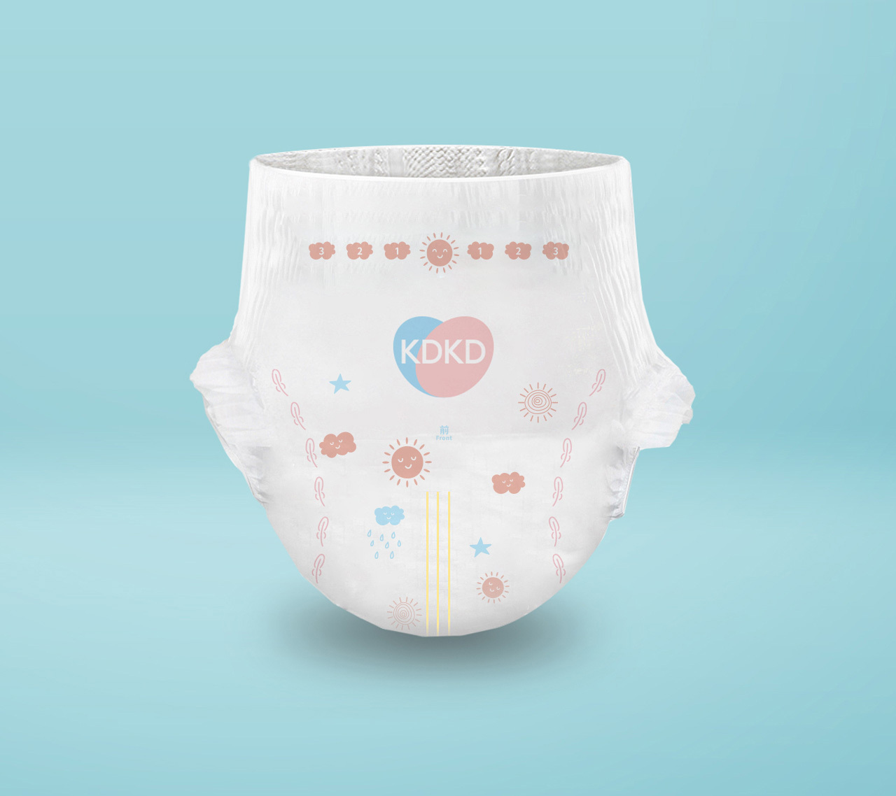 KDKD婴儿纸尿裤包装设计图8