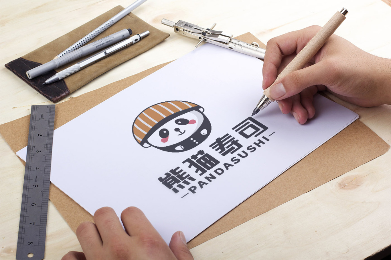 寿司品牌logo设计图2