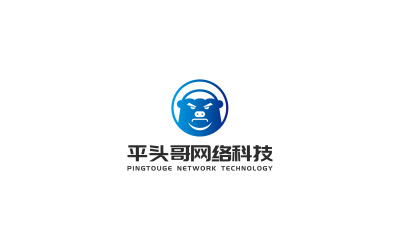 平頭哥科技品牌logo設計