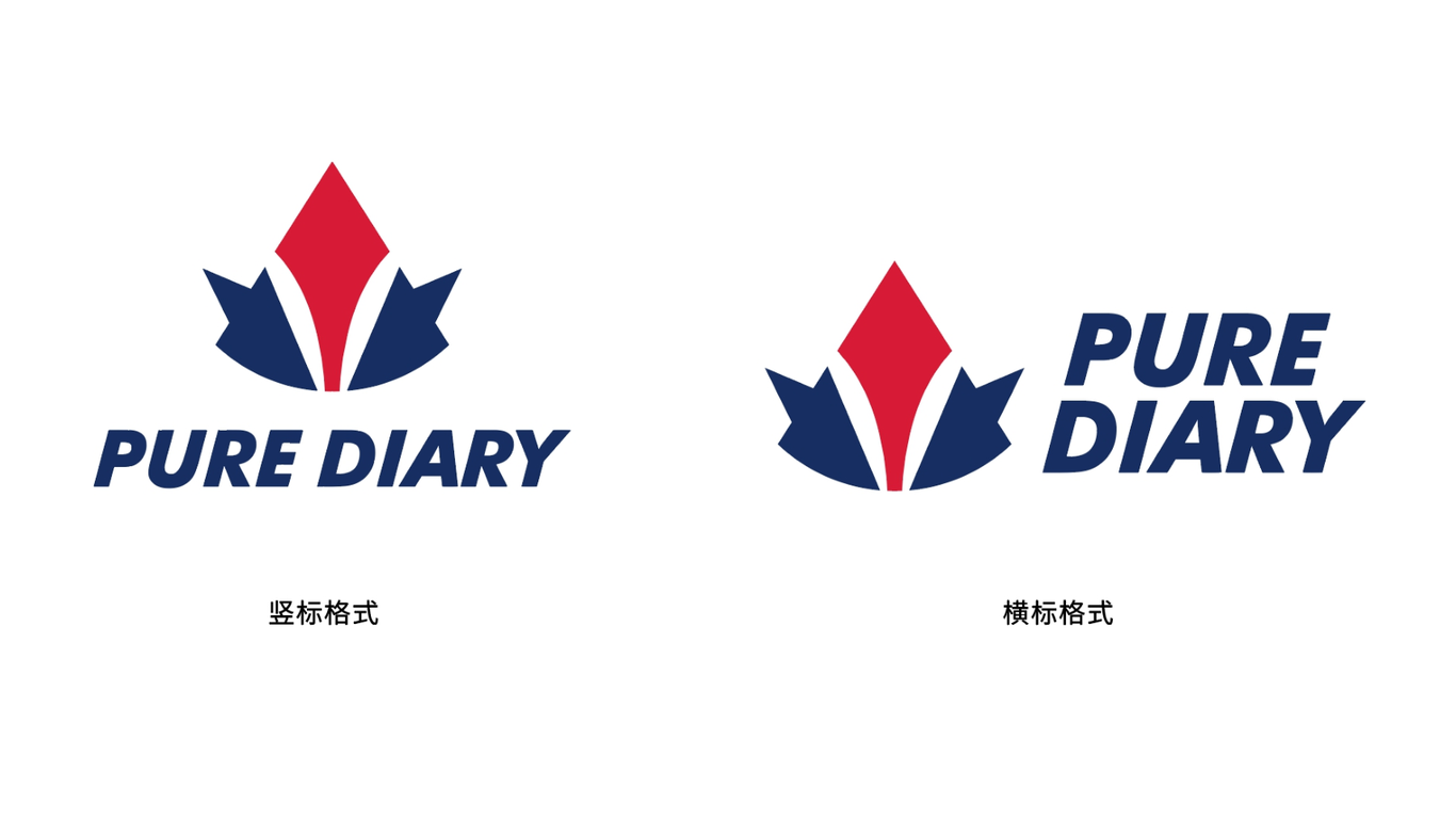 PURE DIARY國外運動品牌類LOGO設計中標圖0